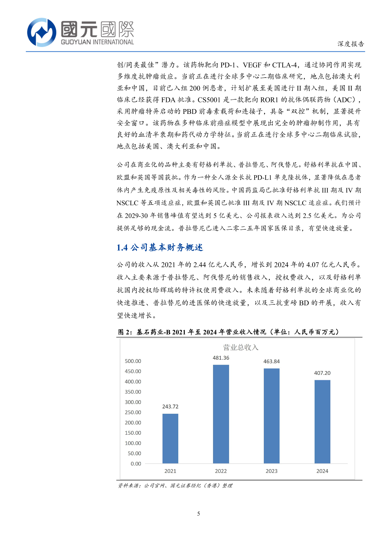 基石藥業-B(02616.HK)深度報告：三抗臨床研究快速推進，研發管綫2.0前景廣闊