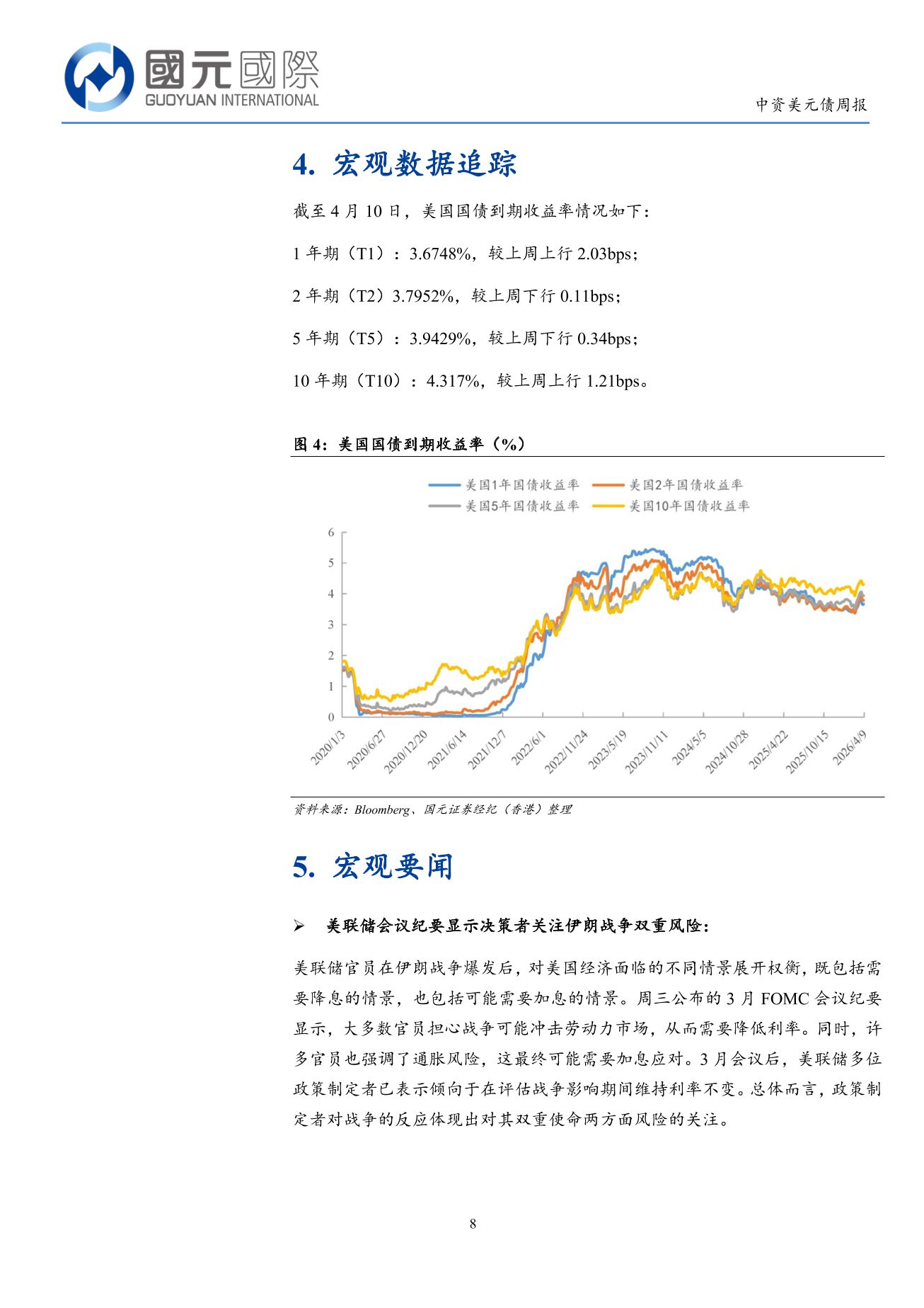 一級市場發行量回落，二級市場高收益優於投資級-中資美元債周報(4.6-4.10)