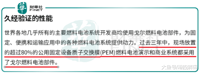 外企市占率达80%，发展燃料电池需要“中国膜”