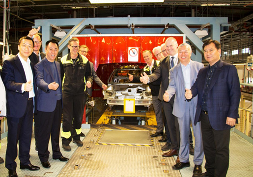 許家印張近東張松橋視察恒大NEVS瑞典總部 點贊頂尖新能源造車技術