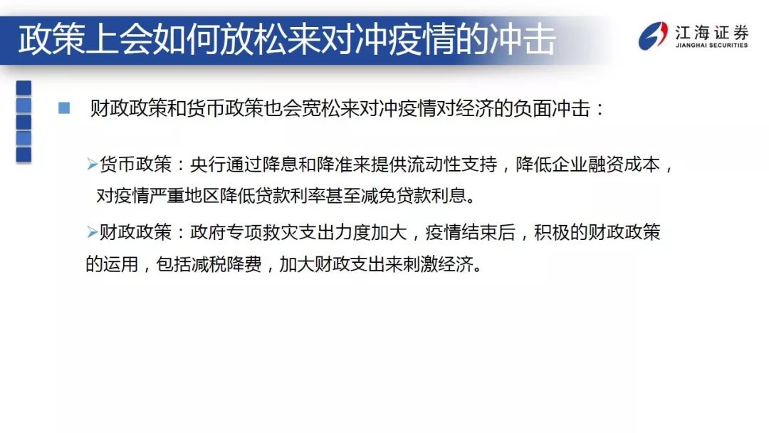 突发事件下，经济和金融市场如何应对？ ——江海债券专题报告2020-2-12