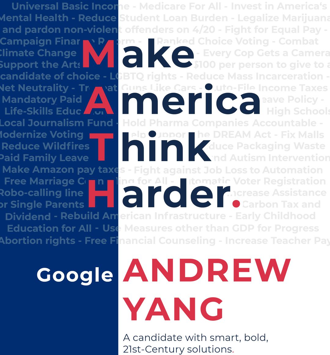 華裔楊安澤的美國總統競選之路