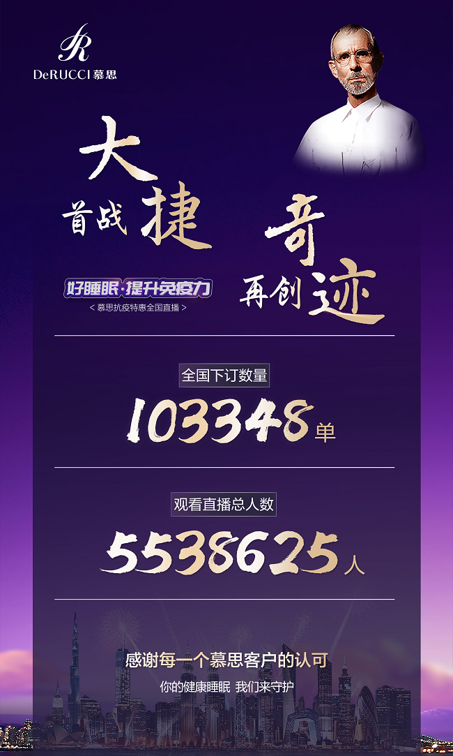 慕思直播活動戰報