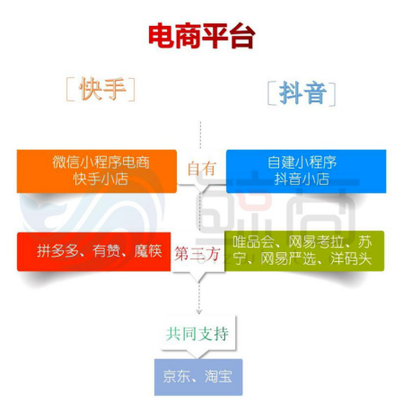 直播電商的路口：快手向左，抖音向右