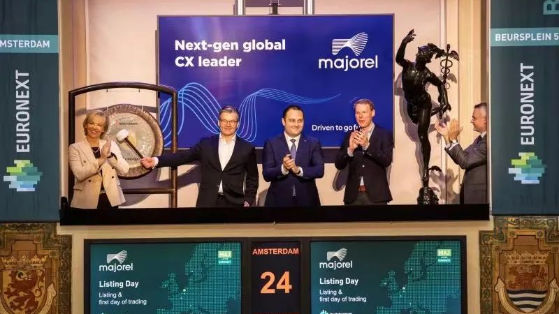 企服供應商「邁睿Majorel」上市：市值33億歐元，貝塔斯曼為戰略大股東
