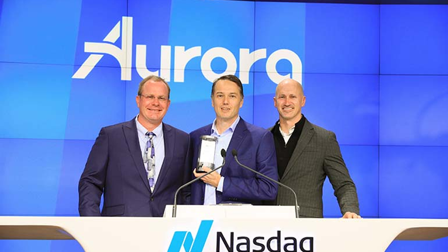 自動駕駛卡車公司Aurora完成SPAC上市，市值125億美元