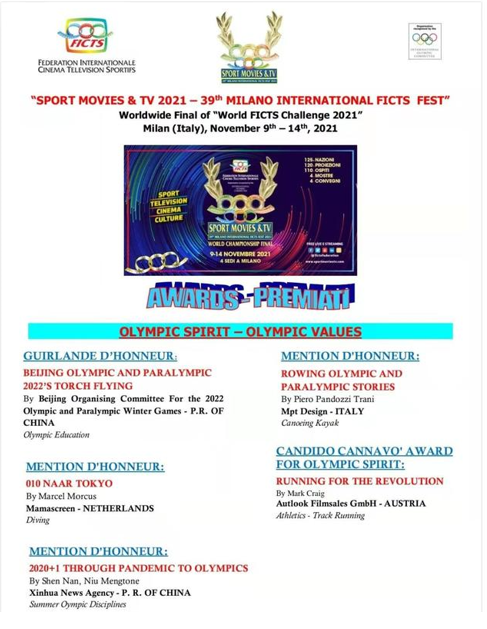 愛奇藝出品紀錄電影《棒！少年》贏得國際關注榮獲米蘭國際體育電影電視節提名獎