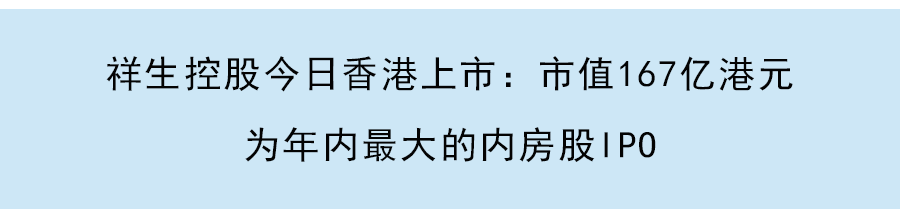 祥生活服務通過港交所聆訊：在管面積2125萬平，近三年淨利潤年增94.4%