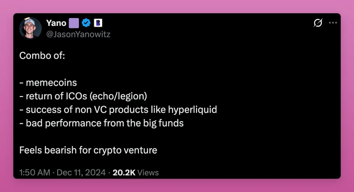 加密現狀直擊：HODL已死、DeFi再見，私募市場衰敗.....