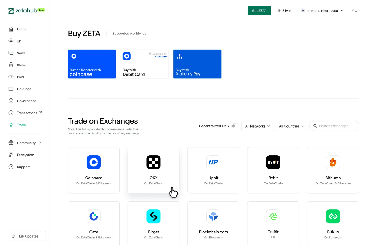 法幣直達通用鏈 ：Coinbase Onramp正式上綫ZetaChain生態