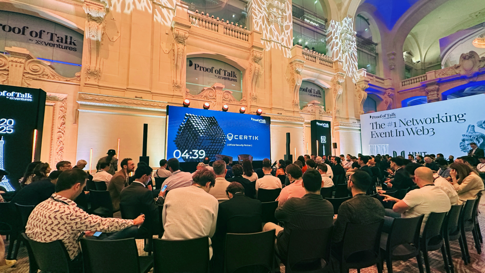 Proof of Talk 2025: 白金贊助商CertiK聚焦Web3信任與安全