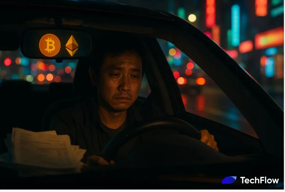 國企副廠長炒幣負債300萬，妻離子散後開網約車還債