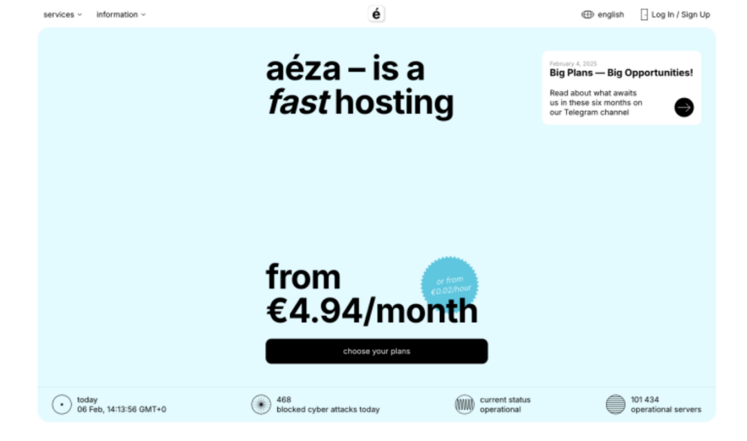 黑客、暗網、毒品市場背後的俄羅斯服務商Aeza Group遭制裁