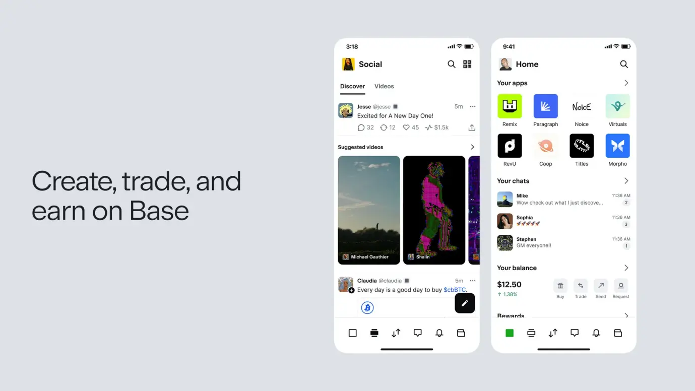 社交、支付、AI一應俱全，Base APP要成為「鏈上支付寶」？