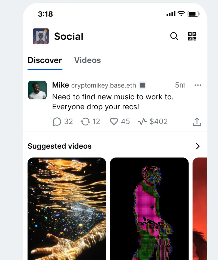社交、支付、AI一應俱全，Base APP要成為「鏈上支付寶」？