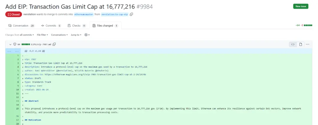從EIP-7987到L1 zkEVM：以太坊L1的擴容進階之路