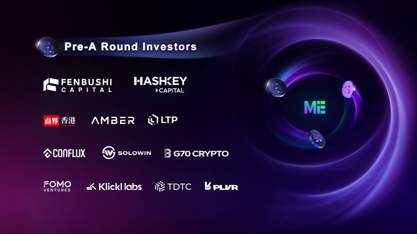 MetaEra宣佈完成Pre-A輪戰略融資 - 新品牌ME與集團AI戰略同步啓航