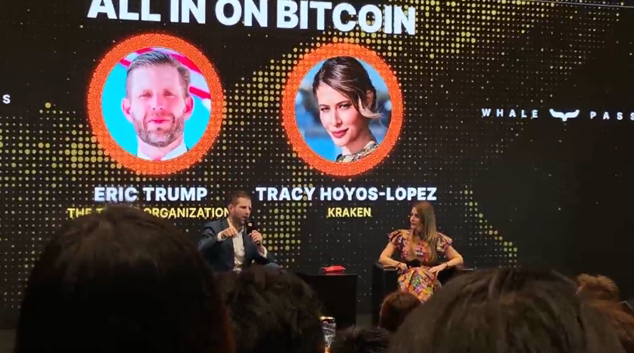 Eric Trump 現身香港比特幣亞洲2025峰會：比特幣將達百萬美元，金融自由觸手可及