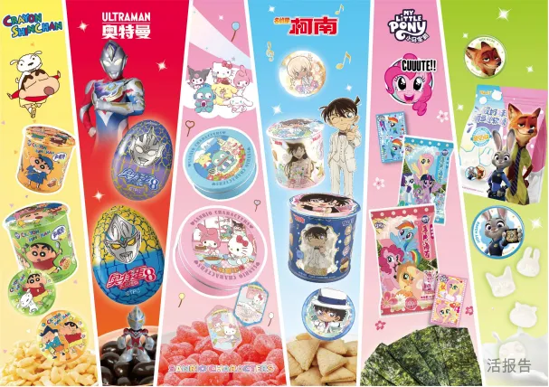 中國IP趣玩食品龍頭「金添動漫」首次遞表，手握26個授權IP