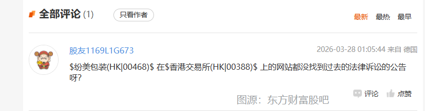 與Wintipak對簿公堂,紛美包裝(a style='border-bottom: 1px dashed #007767;text-decoration:none' href='/search?searchbar=00468.HK'00468.HK/a)為何不披露相關細節?