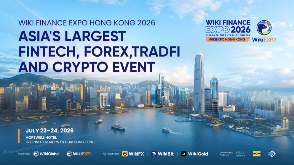 WikiEXPO Hong Kong 2026 將於今年 7 月回歸,匯聚金融科技、外匯、Web3、人工智能、傳統金融及數字資產領域的 10,000 多位全球領軍人物