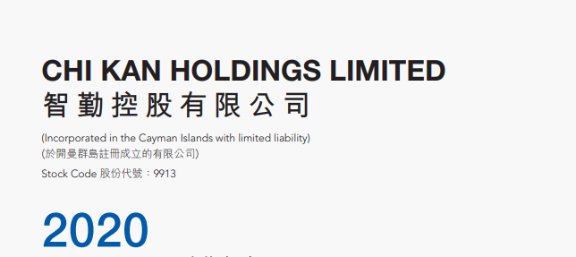 智勤控股(09913.HK)年度溢利4280万